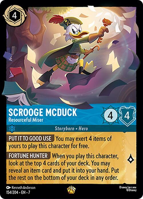 Scrooge McDuck - Resourceful Miser card image