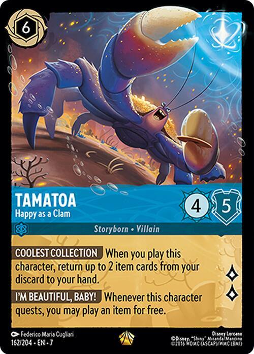 Tamatoa - Happy as a Clam card image