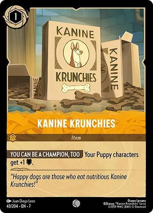Kanine Krunchies card image