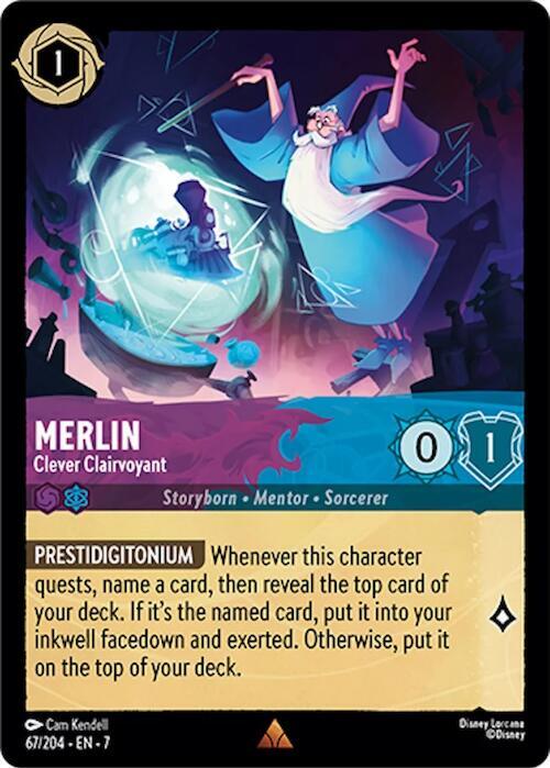 Merlin - Clever Clairvoyant card image