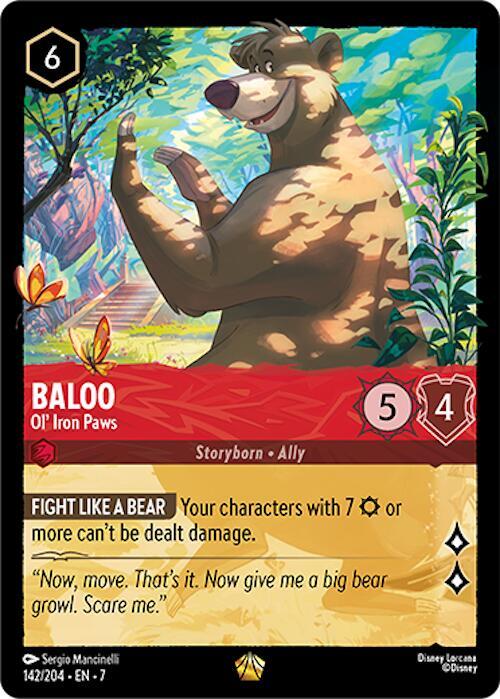 Baloo - Ol' Iron Paws card image