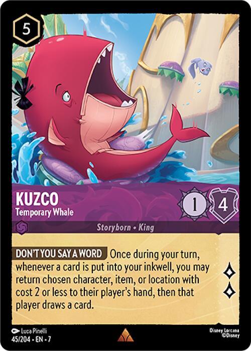 Kuzco - Temporary Whale card image