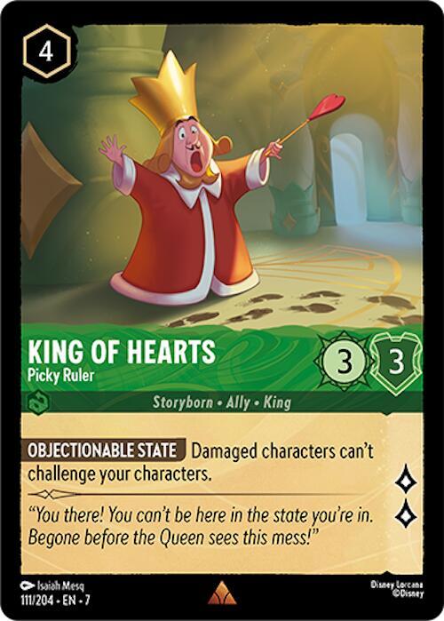 King of Hearts - Picky Ruler card image