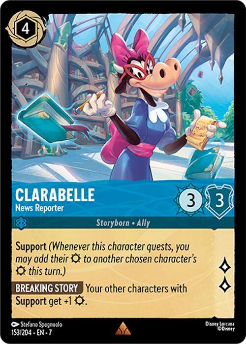 Clarabelle - News Reporter card image