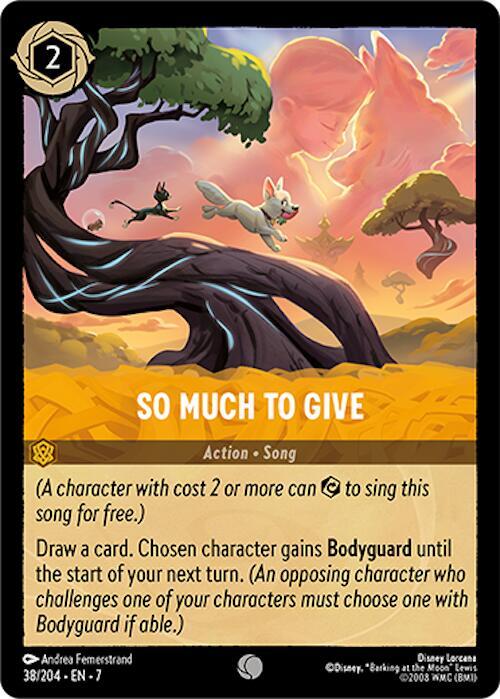 So Much to Give card image