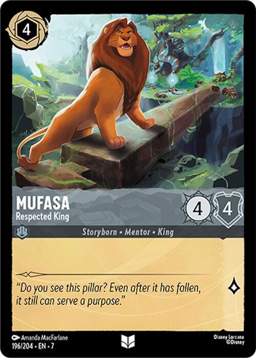 Mufasa - Respected King card image