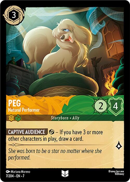 Peg - Natural Performer card image