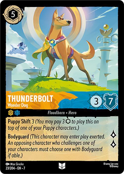 Thunderbolt - Wonder Dog card image