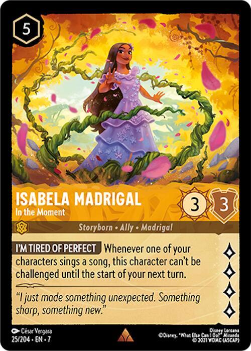Isabela Madrigal - In the Moment card image