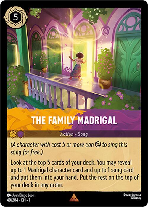 The Family Madrigal card image