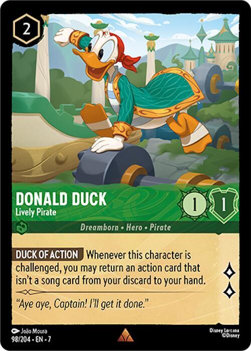 Donald Duck - Lively Pirate card image