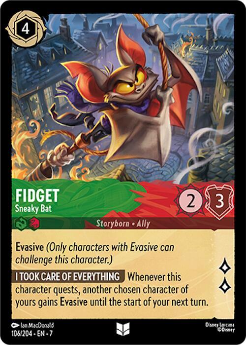 Fidget - Sneaky Bat card image