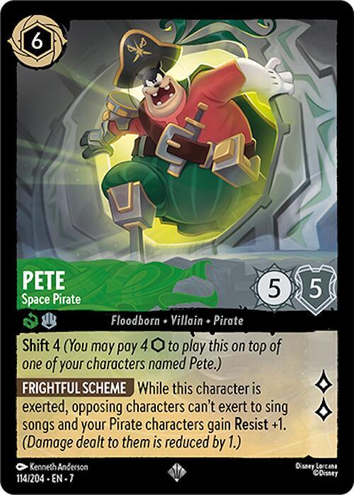 Pete - Space Pirate card image