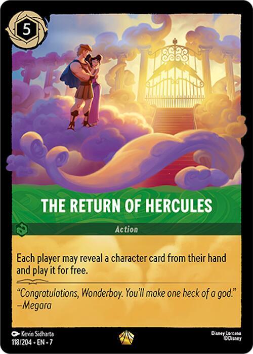 The Return of Hercules card image