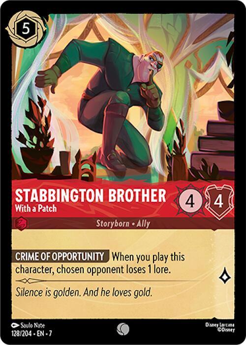 Stabbington Brother - With a Patch card image
