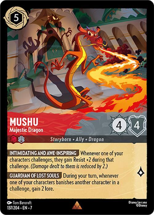 Mushu - Majestic Dragon card image