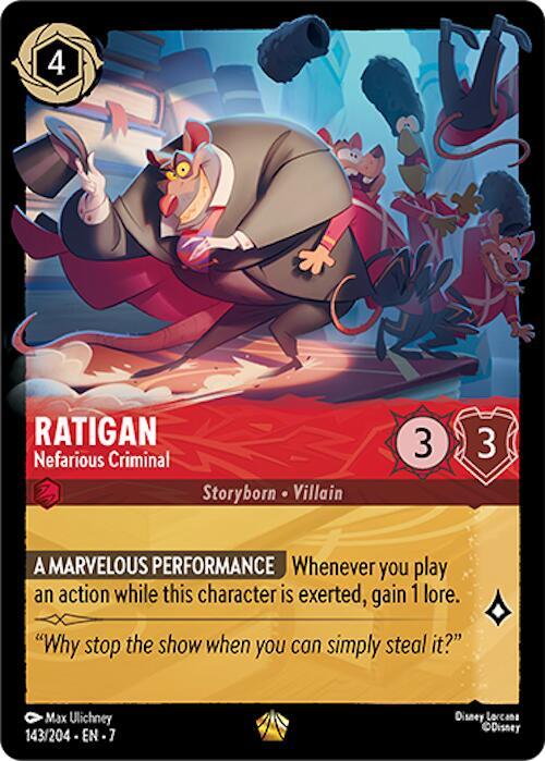 Ratigan - Nefarious Criminal card image