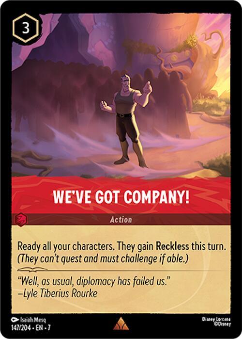 We've Got Company! card image