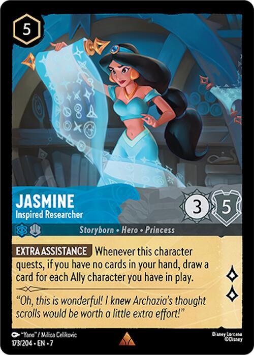 Jasmine - Inspired Researcher card image