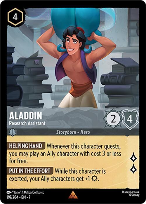 Aladdin - Research Assistant card image