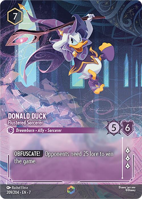 Donald Duck - Flustered Sorcerer (Enchanted) card image