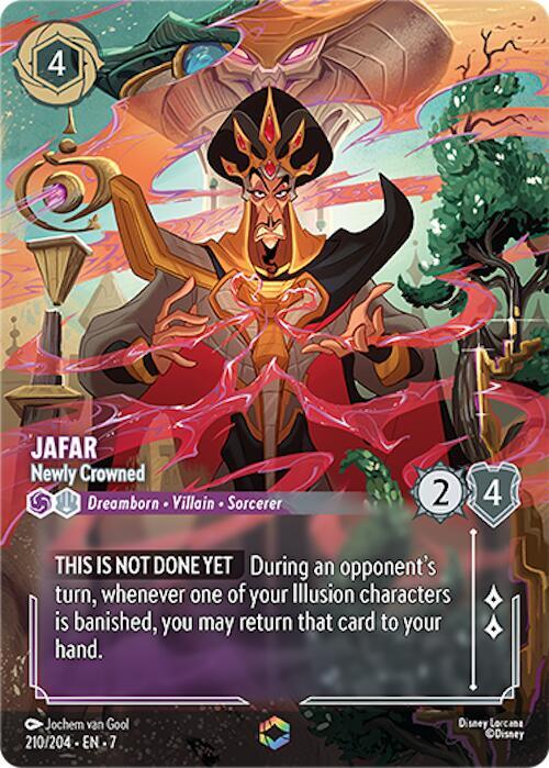 Jafar - Newly Crowned (Enchanted) card image