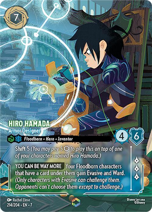 Hiro Hamada - Armor Designer (Enchanted) card image