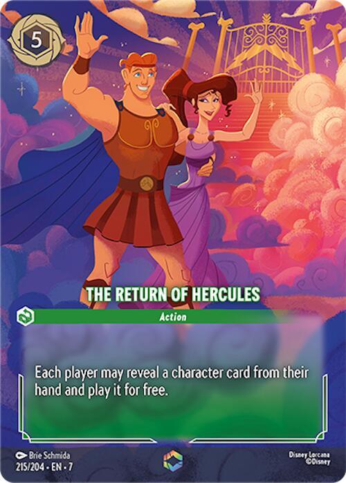 The Return of Hercules (Enchanted) card image