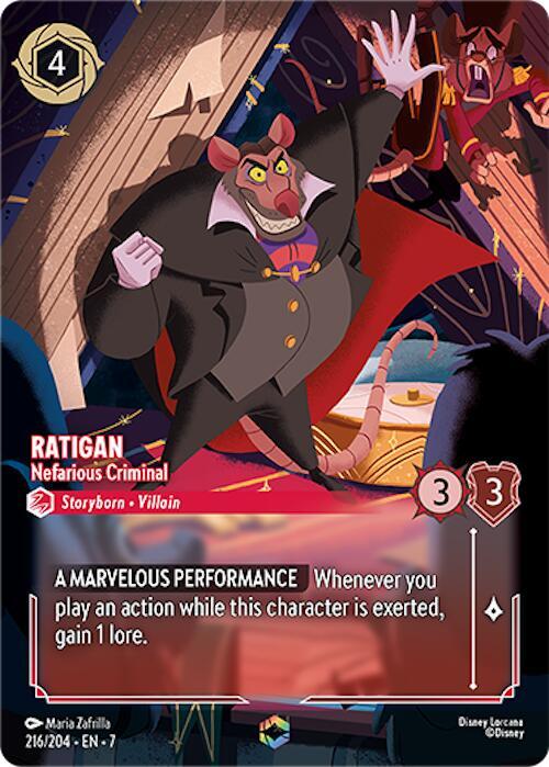 Ratigan - Nefarious Criminal (Enchanted) card image