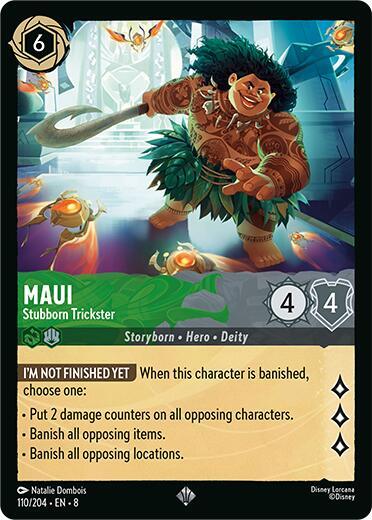 Maui - Stubborn Trickster card image