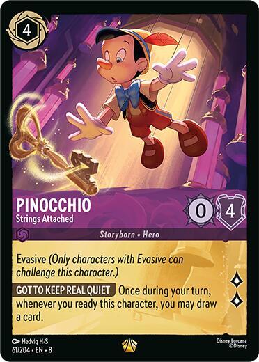 Pinocchio - Strings Attached card image