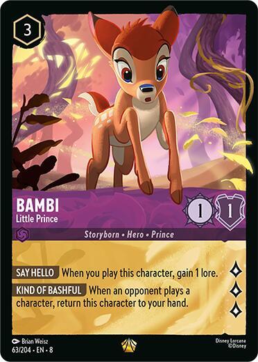 Bambi - Little Prince card image