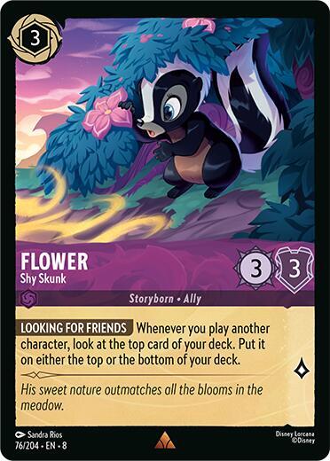 Flower - Shy Skunk card image