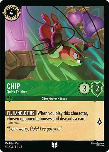 Chip - Quick Thinker card image