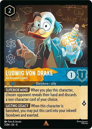 Ludwig Von Drake - All-Around Expert card image