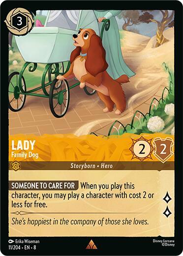 Lady - Family Dog card image