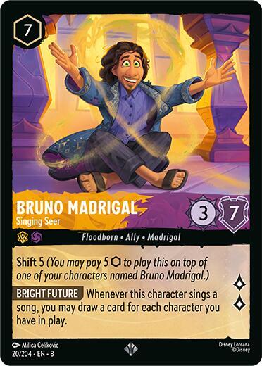 Bruno Madrigal - Singing Seer card image