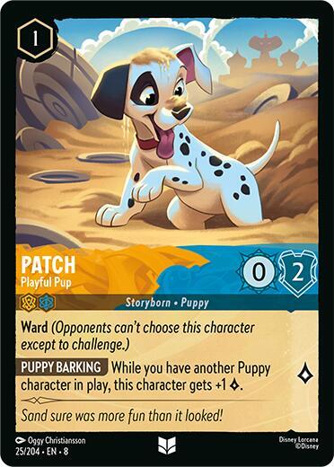 Patch - Playful Pup card image