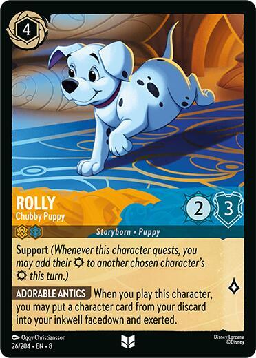 Rolly - Chubby Puppy card image