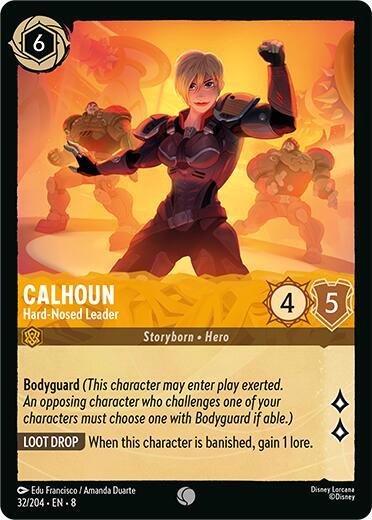 Calhoun - Hard-Nosed Leader card image