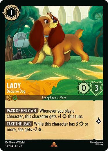 Lady - Decisive Dog card image