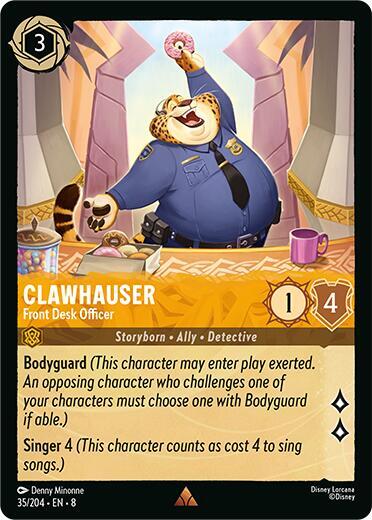 Clawhauser - Front Desk Officer card image