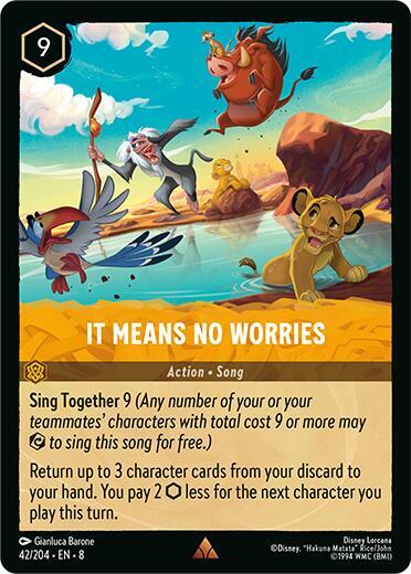It Means No Worries card image