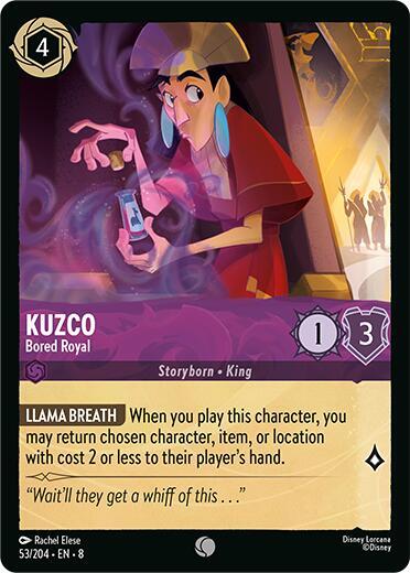 Kuzco - Bored Royal card image