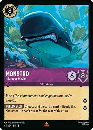 Monstro - Infamous Whale card image