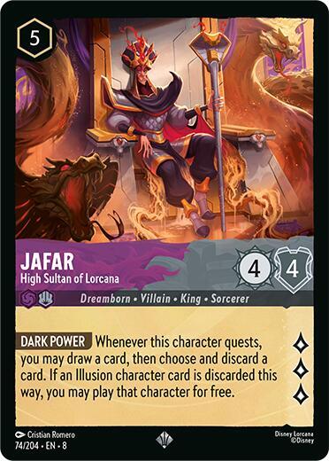 Jafar - High Sultan of Lorcana card image