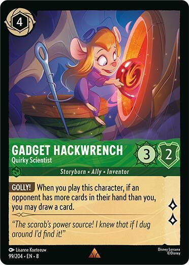 Gadget Hackwrench - Quirky Scientist card image