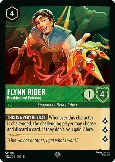 Flynn Rider - Breaking and Entering card image