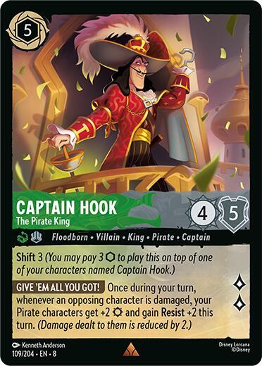 Captain Hook - The Pirate King card image