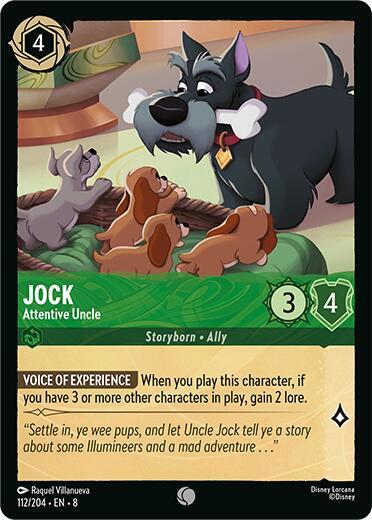 Jock - Attentive Uncle card image
